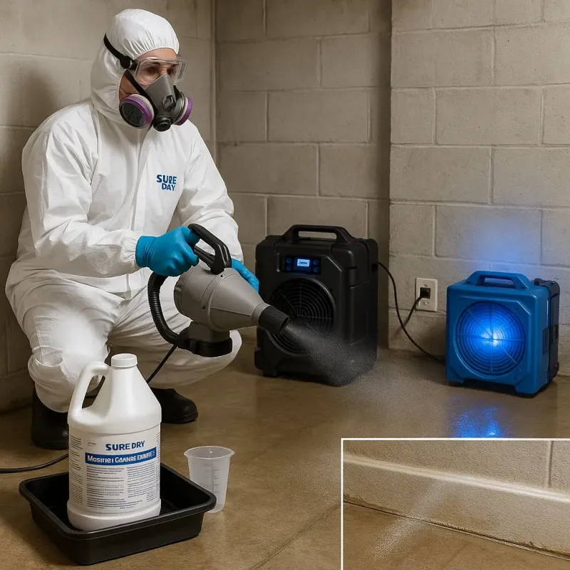 Sanitization and Odor Removal process in Altadena, CA