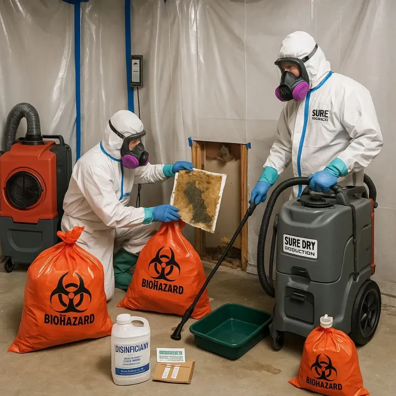 Contaminated Water Handling Protocols process in Altadena, CA